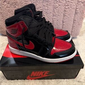 Air Jordan 1 Retro High OG GS 'Patent Bred'